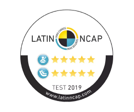 Selo Latin NCAP. Teste 2019